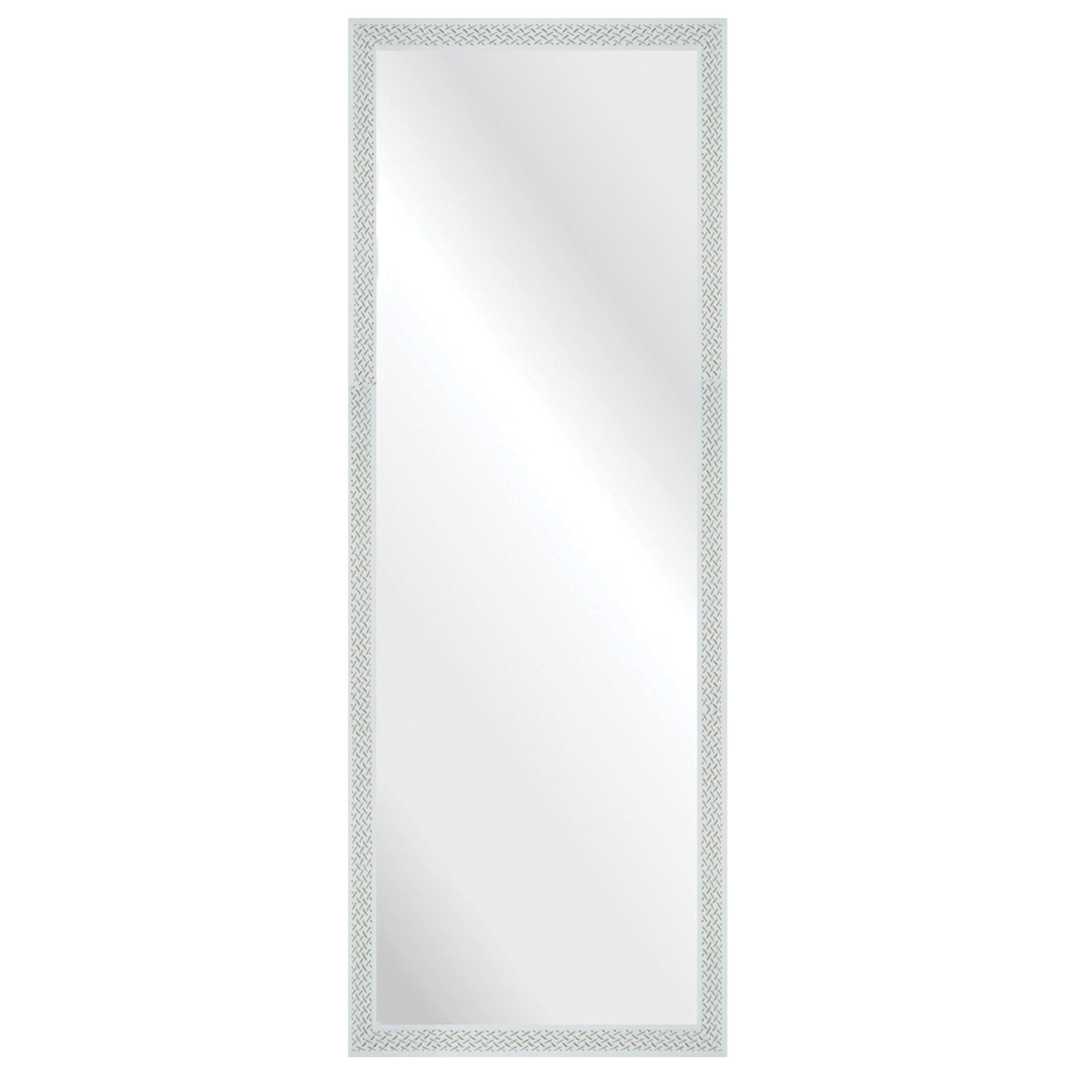 Espelho Branco Riscado 47x127cm