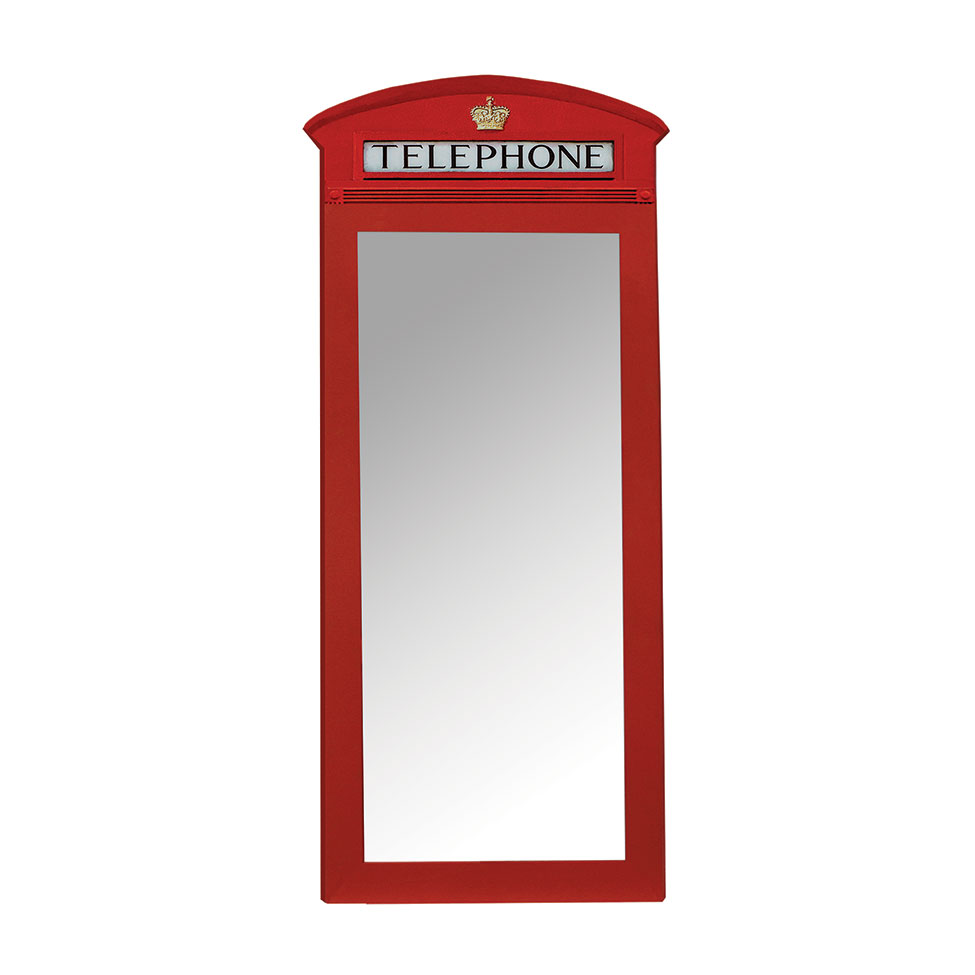 Espelho Telephone Vermelho 61314