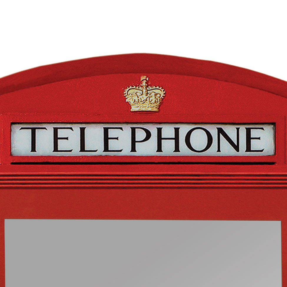 Espelho Telephone Vermelho 61314