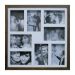 Painel de Fotos Bee Collection 43X43 Rustics 8 Fotos 10x15 Imbuia Kapos