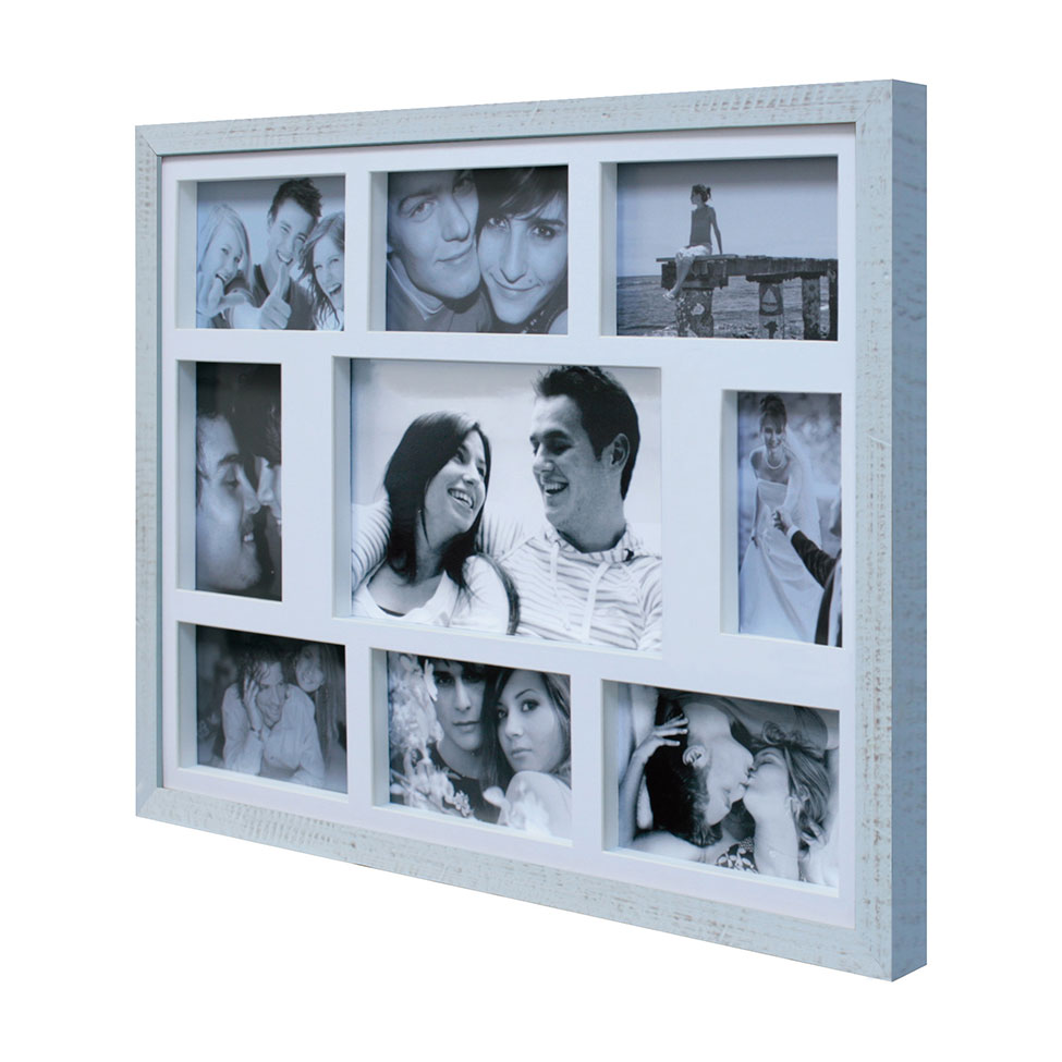 Painel de Fotos Bee Collection 43X53 Rustics  8 Fotos 10x15 e 1 Foto 15x21 Kapos