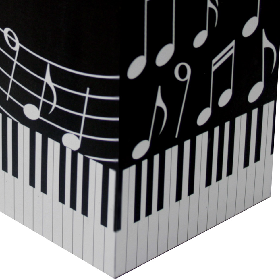 Porta-Controle Music 5 Divisões  10x22x8cm Colorido Kapos