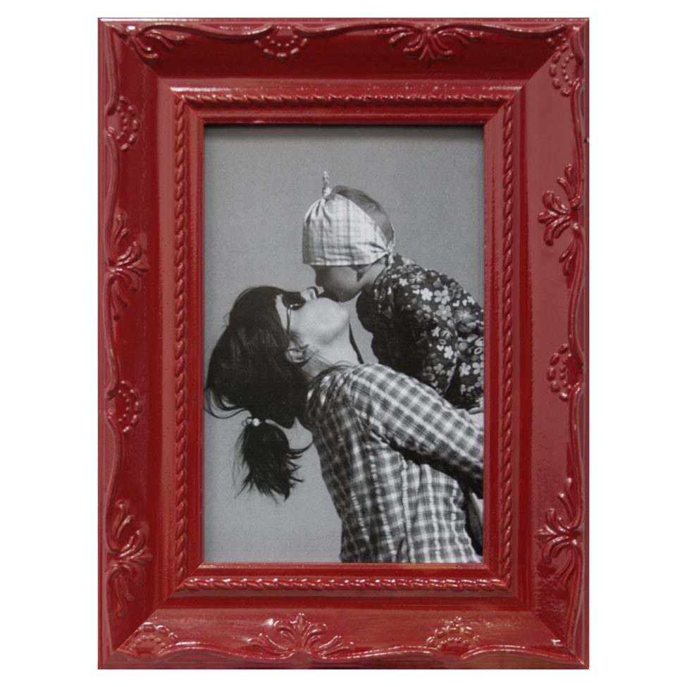 Porta-Retrato Photo Frame 1 Foto 10x15 Vermelho Kapos
