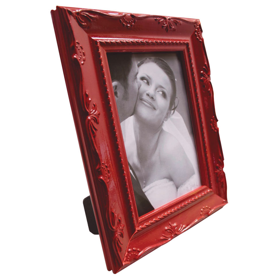 Porta-Retrato Photo Frame 1 Foto 10x15 Vermelho Kapos