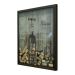 Quadro Porta Rolhas 32x42x4cm Wine Garrafa Betume