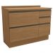  Balcao Com Tampo 1P 4G 120 cm Maxxi G746 Canela Kappesberg