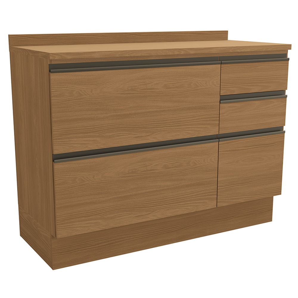  Balcao Com Tampo 1P 4G 120 cm Maxxi G746 Canela Kappesberg