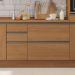  Balcao Com Tampo 1P 4G 120 cm Maxxi G746 Canela Kappesberg