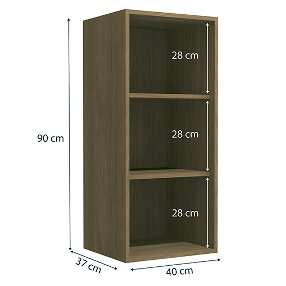 Armario Aereo 1P 40 cm MDP Maxxi G761 Nogal Kappesberg