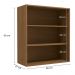 Armario Aereo 2 Portas 80 cm MDP Maxxi G764 Canela Kappesberg