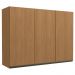 Armario Aereo 3 Portas 120 cm MDP Maxxi G766 Canela Kappesberg