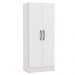 Armario Multiuso 2 Portas 137x57 cm N409 Branco Kappesberg
