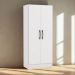 Armario Multiuso 2 Portas 137x57 cm N409 Branco Kappesberg
