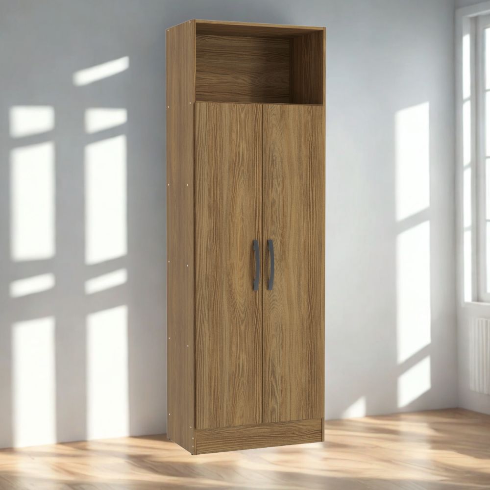 Armario Multiuso 2 Portas 167x57 cm N408 Nogueira Kappesberg