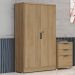 Armario Para Escritorio 2P 161x91 cm Versatil 1013A Itapua Kappesberg