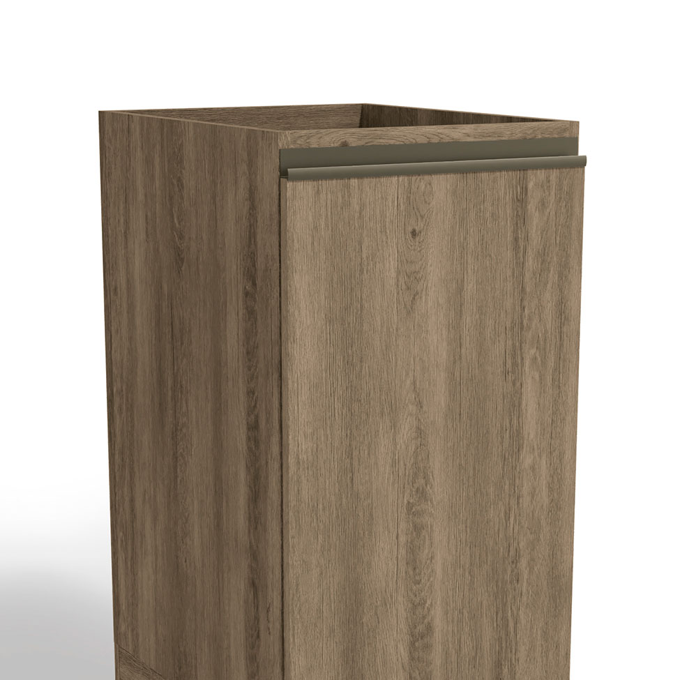Balcão de Cozinha Maxxi 1 Porta Nogal 40 cm