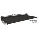 Balcao 04 Gavetas 1 Porta Com Tampo 120cm G746/S515 Maxxi Nogal Preto Brilho Kappesberg