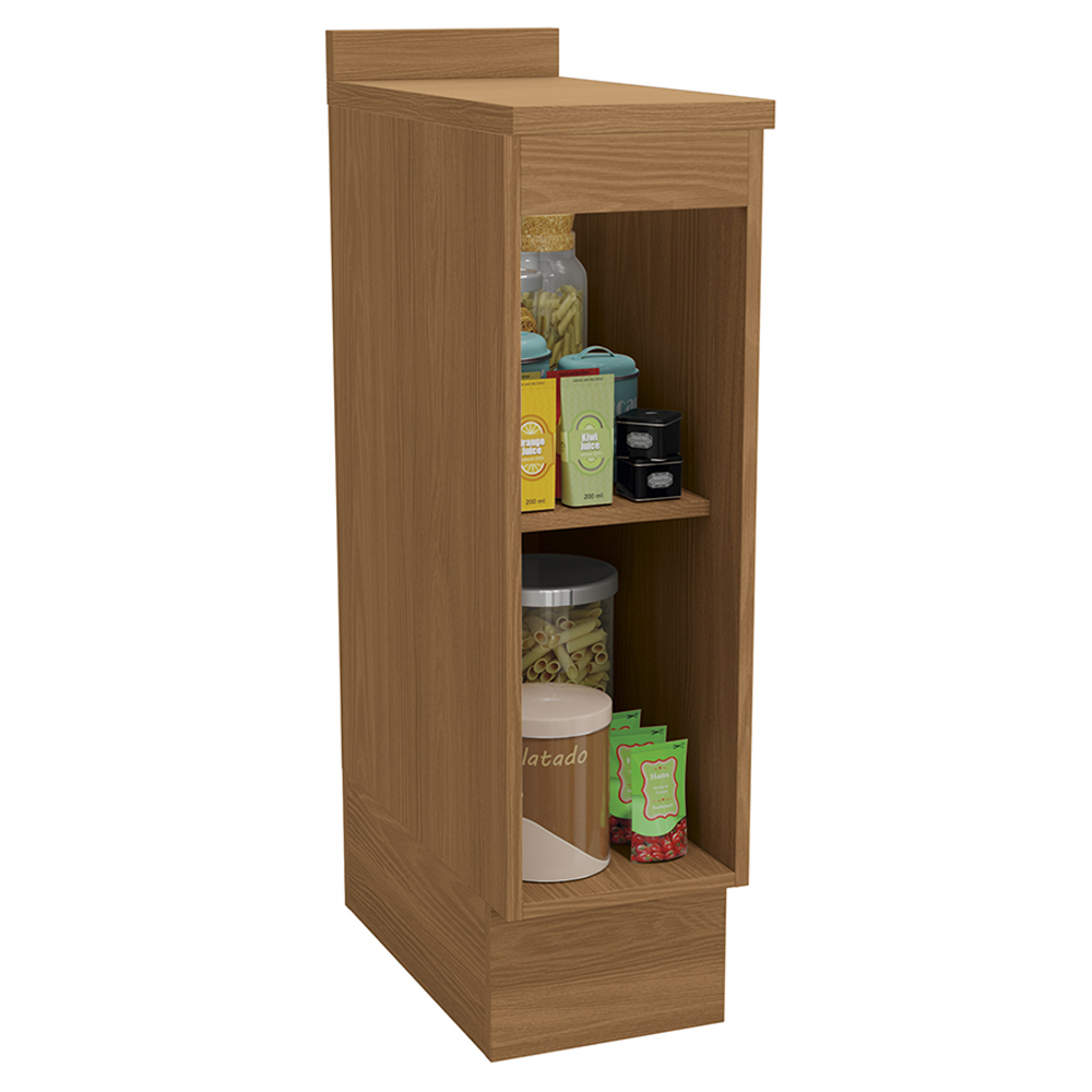 Balcao Com Tampo 1 Porta 25 cm MDP Maxxi G737 Canela Kappesberg