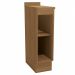 Balcao Com Tampo 1 Porta 25 cm MDP Maxxi G737 Canela Kappesberg