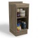 Balcao Com Tampo 1 Porta 40 cm MDP Maxxi G741 Nogal Kappesberg