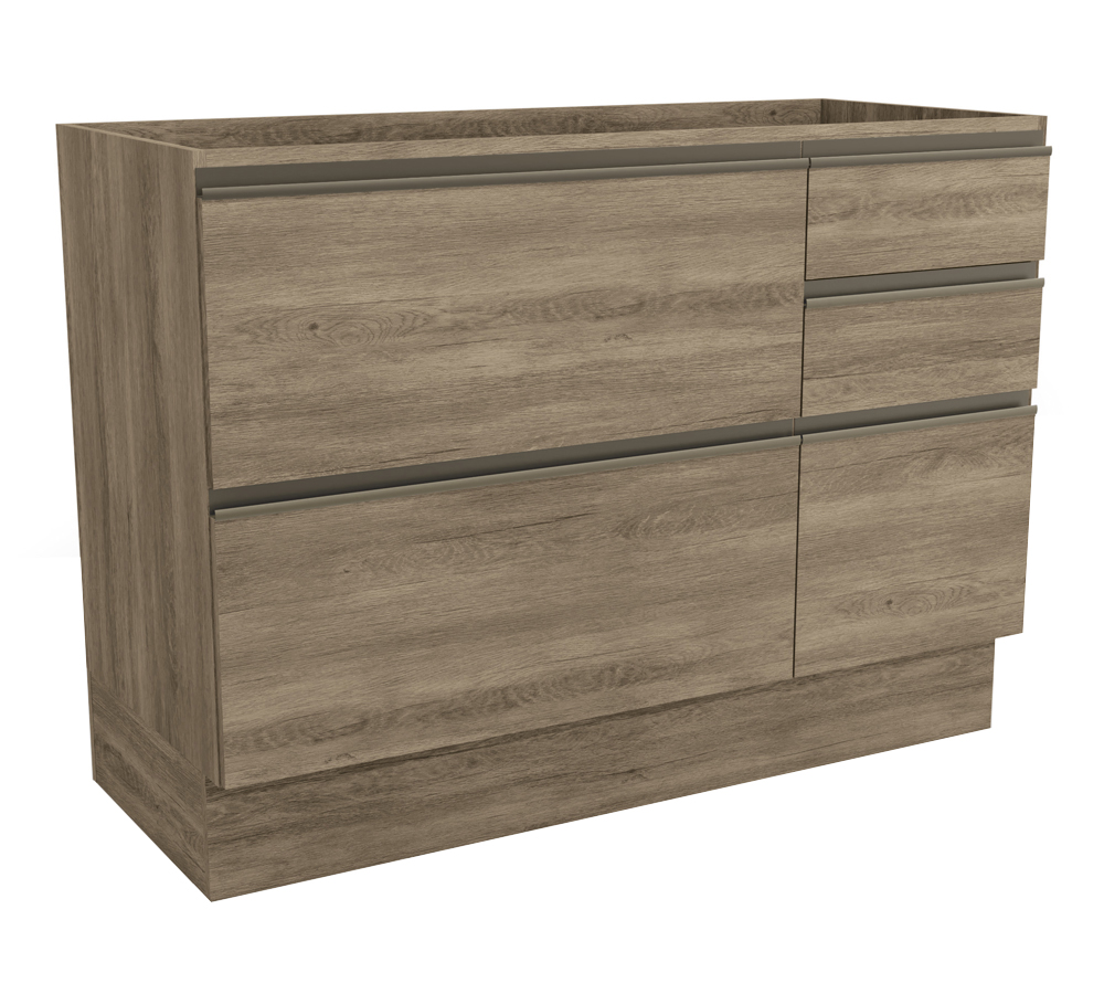 Balcao Com Tampo 120CM Maxxi G746/S515 Nogal Preto Kappesberg