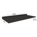 Balcao Com Tampo 120CM Maxxi G746/S515 Nogal Preto Kappesberg