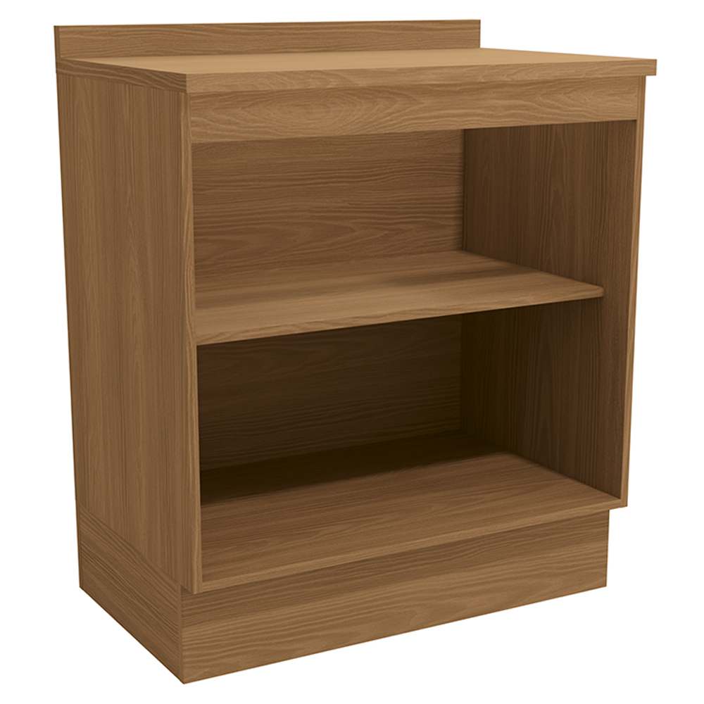 Balcao Com Tampo 2 Portas 80 cm Maxxi G744 Canela Verde Kappesberg