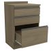 Balcao Com Tampo 3 Gavetas 60 cm Maxxi G743 Nogal Kappesberg