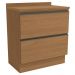 Balcao Com Tampo 80 cm 2 Gavetas MDP Maxxi G755 Canela Kappesberg