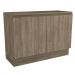 Balcao De Pia 02 Portas 120cm Maxxi G745 Nogal Kappesberg