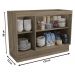 Balcao De Pia 02 Portas 120cm Maxxi G745 Nogal Kappesberg