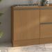 Balcao Para Cooktop Com Tampo 60 cm 1 Porta Maxxi G742 Canela Kappesberg