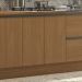 Balcao Tampo Cooktop 2 Portas 80 cm Maxxi G744 Canela Kappesberg