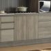 Balcao Tampo Cooktop 2 Portas 80 cm Maxxi G744 Nogal Kappesberg