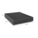 Base para Cama Box Casal  Sommier I (25x138x188) Cinza
