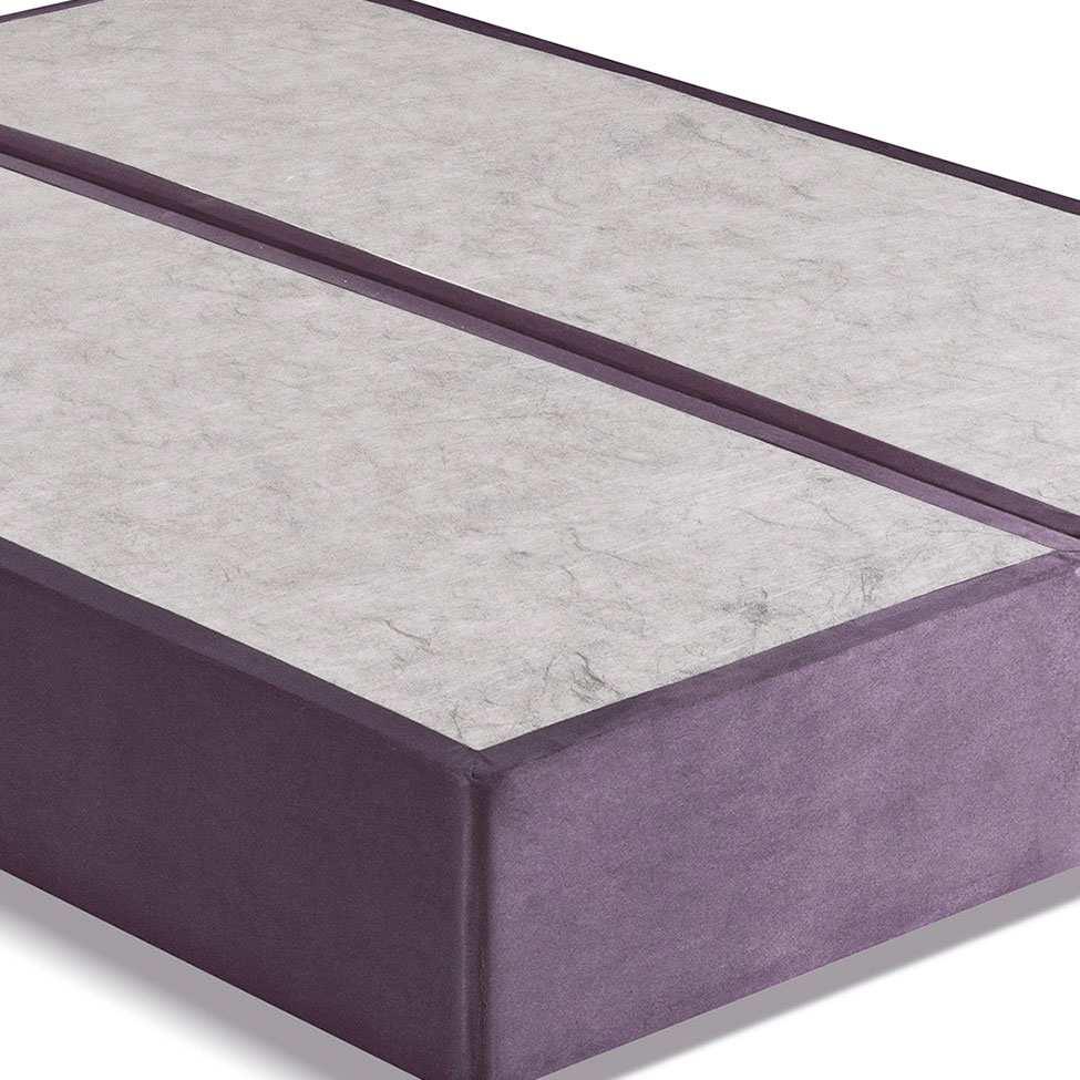 Base para Cama Box King  Sommier (25x193x203) Berinjela