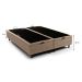 Base para Cama Box Queen Arcón com Baú (43x158x198) Poliéster Bege