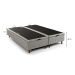 Base para Cama Box Queen Arcón com Baú (43x158x198) Poliéster Cinza