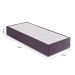 Base para Cama Box Solteiro  Sommier (25x88x188) Berinjela