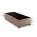 Base para Cama Box Solteiro Arcón com Baú (43x88x188) Poliéster Bege
