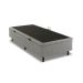 Base para Cama Box Solteiro Arcón com Baú (43x88x188) Poliéster Cinza