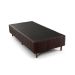 Base para Cama Box Solteiro Sogno (43x88x188) Poliéster Café