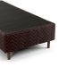 Base para Cama Box Solteiro Sogno (43x88x188) Poliéster Café