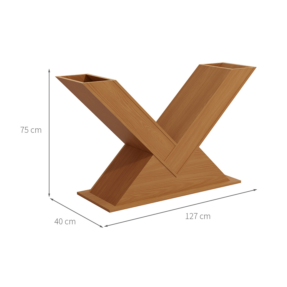 Base para Mesa de Jantar Amora Canela