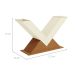 Base para Mesa de Jantar Amora Canela e Off White
