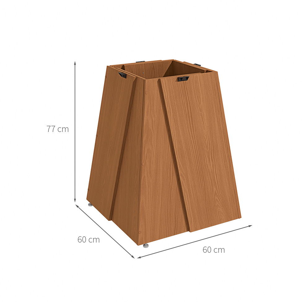 Base para Mesa de Jantar Dalia Canela