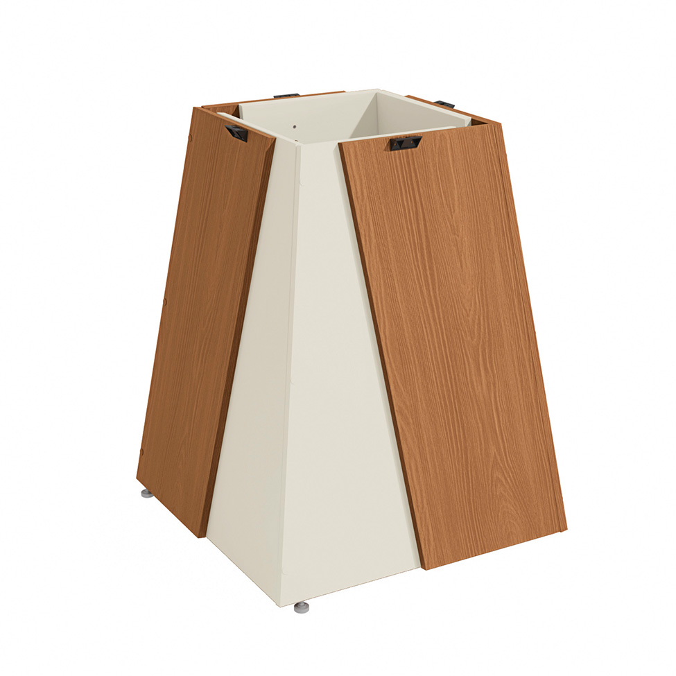 Base para Mesa de Jantar Dalia Canela e Off White
