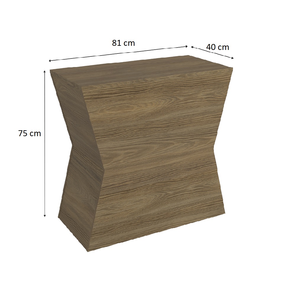 Base para Mesa de Jantar Tilia Nogueira