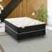 Colchão Casal Mola Ensacada Classic (26x138x188) Branco e Preto