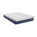 Colchão Casal Mola Ensacada Comfort Roll (28x138x188) Branco e Azul